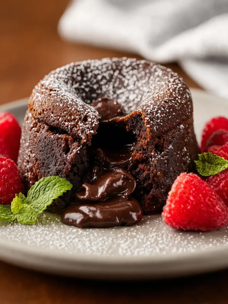 Chocolate Lava Cakes First Image