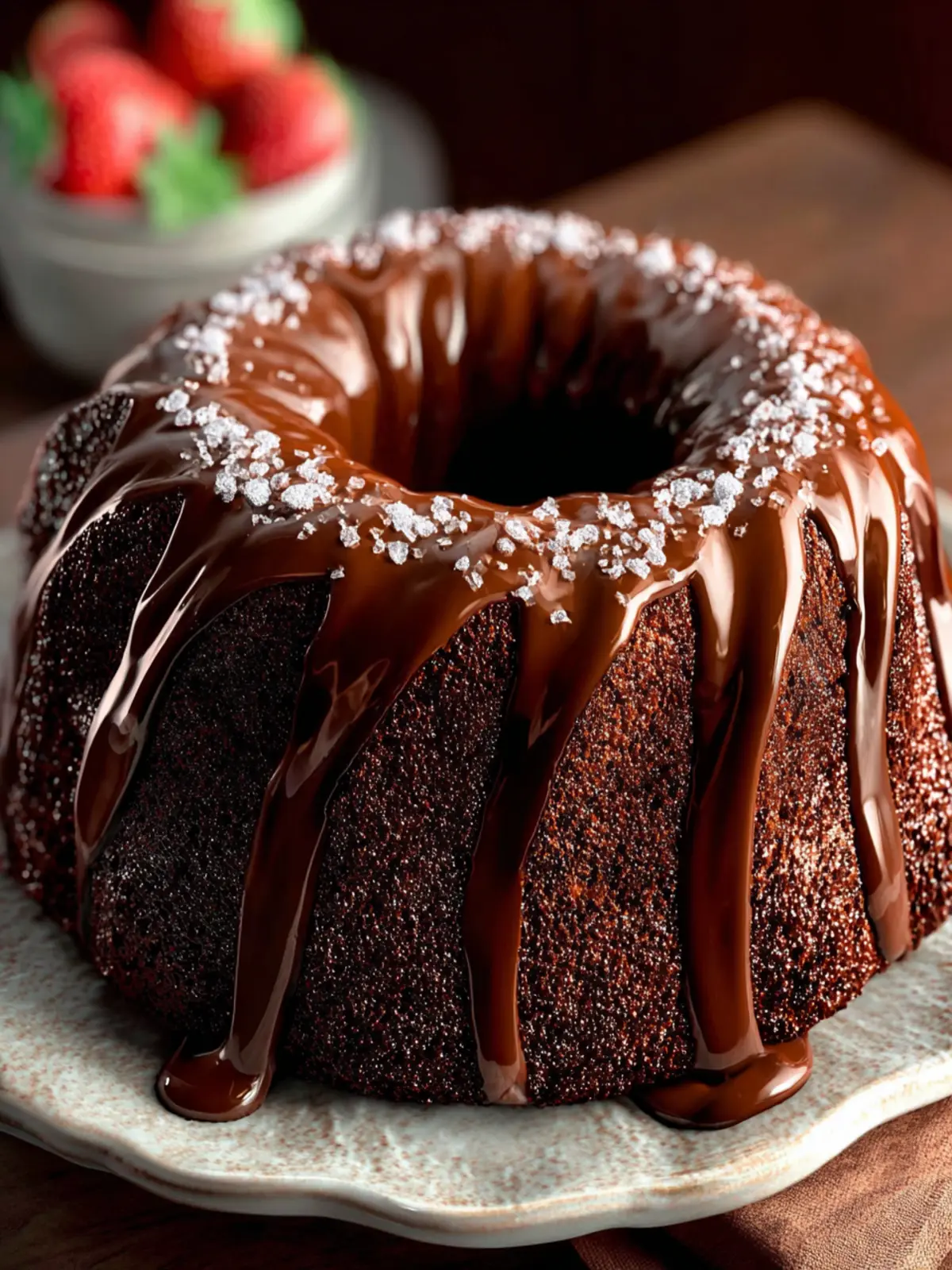 Chocolate Bundt Cake First Image