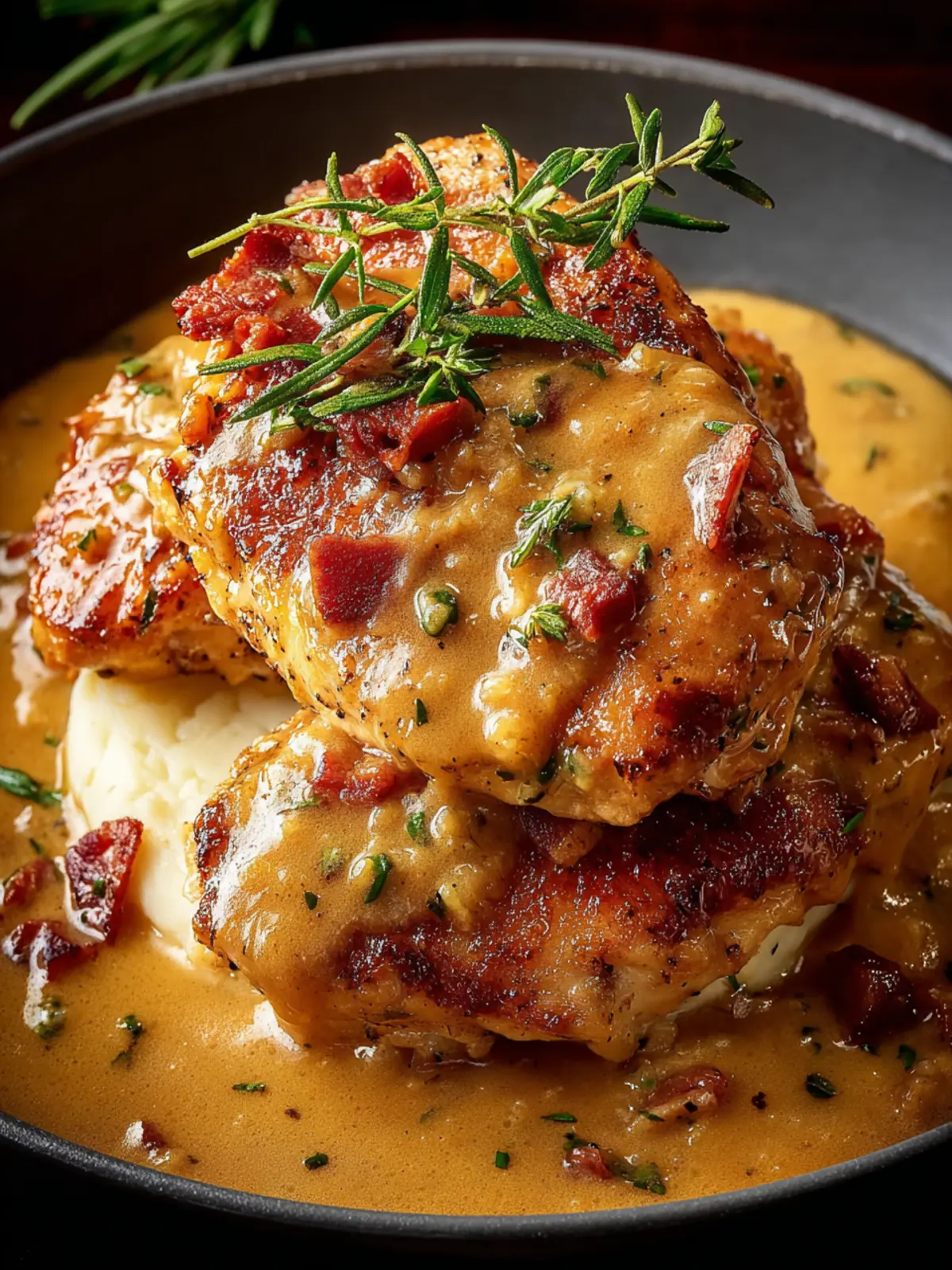 Smothered Chicken Recipe First Image