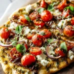 Easy Flatbread Pizza First Image