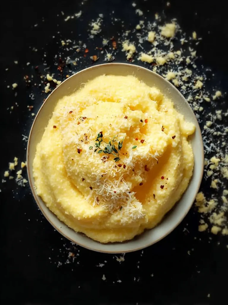 Creamy Italian Polenta With Parmesan First Image