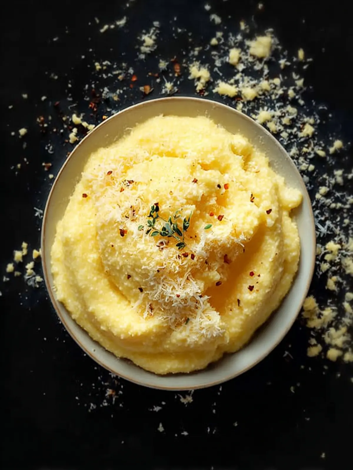 Creamy Italian Polenta With Parmesan First Image
