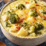 Crock Pot Broccoli Potato Soup First Image