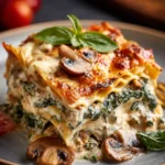 Mushroom And Spinach Lasagna Recipe First Image