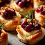 Baked Cranberry Brie Bites First Image