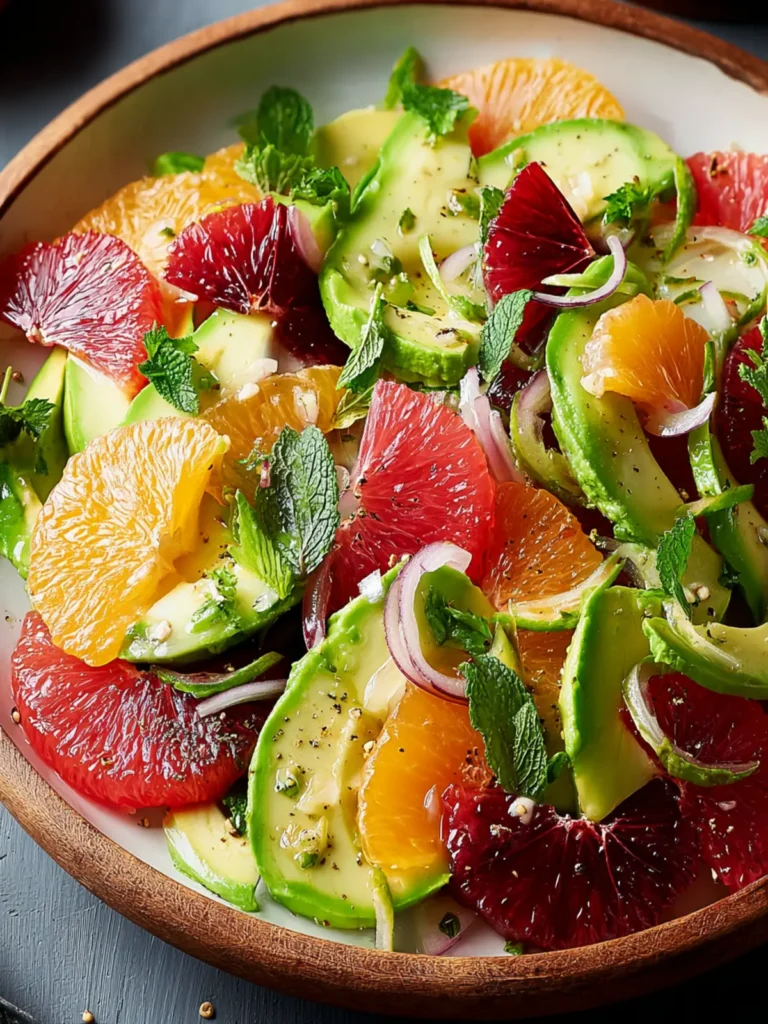 Refreshing Citrus Avocado Salad First Image