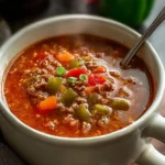Stuffed Pepper Soup Recipe First Image