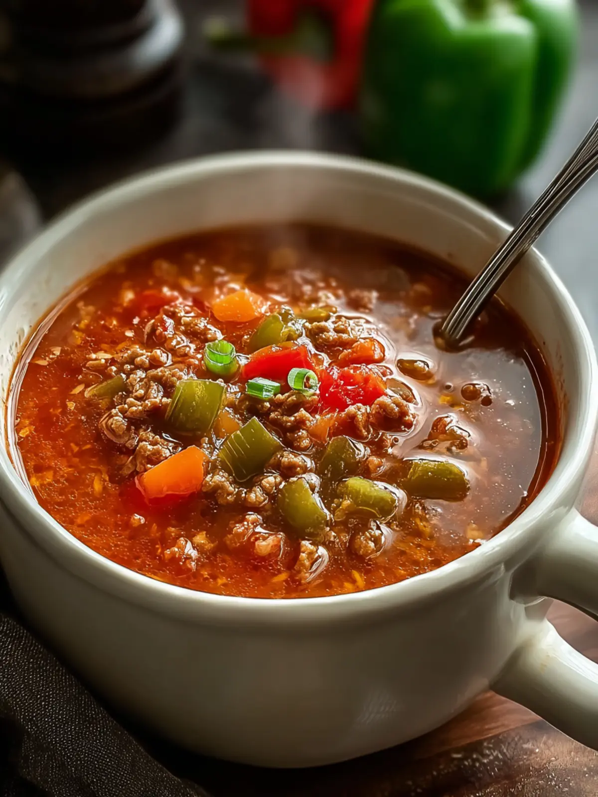 Stuffed Pepper Soup Recipe First Image