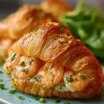 Buttery Shrimp Stuffed Croissants First Image