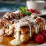 Cinnamon Roll French Toast Casserole First Image