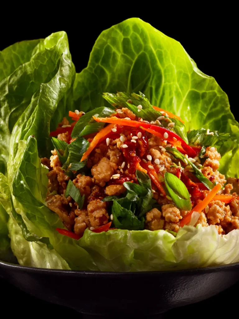 Asian Turkey Lettuce Wraps First Image
