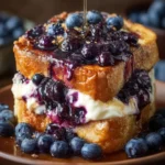Blueberry Cream Cheese French Toast First Image