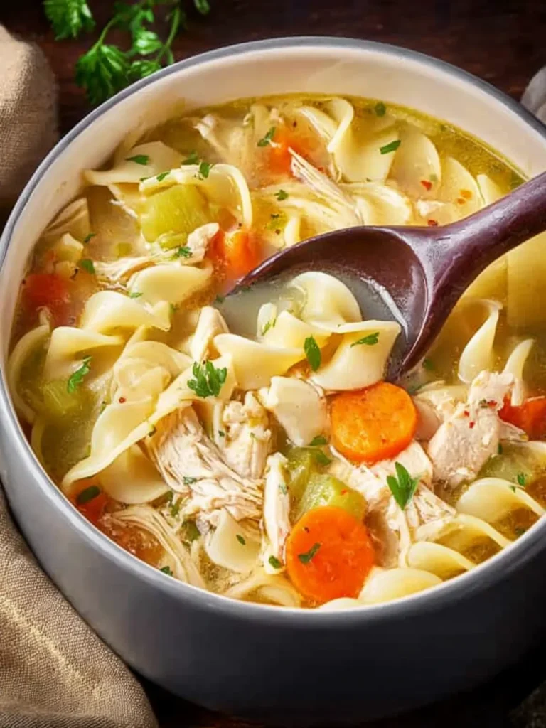 Easy Chicken Noodle Soup First Image