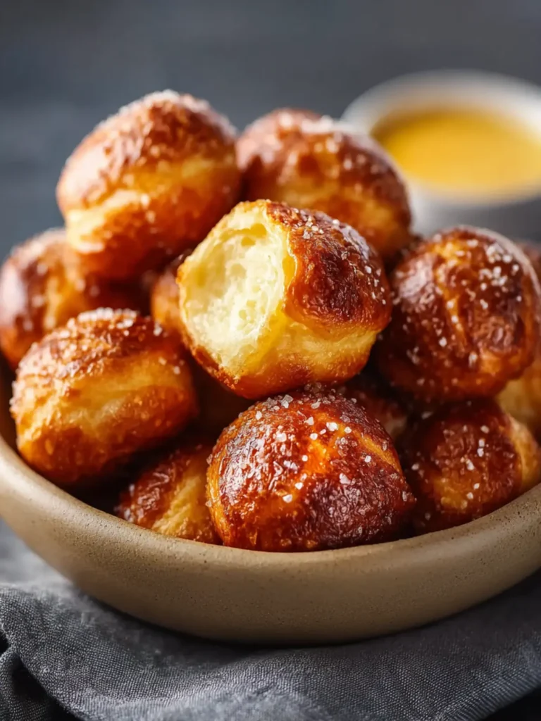 Homemade Soft Pretzel Bites First Image