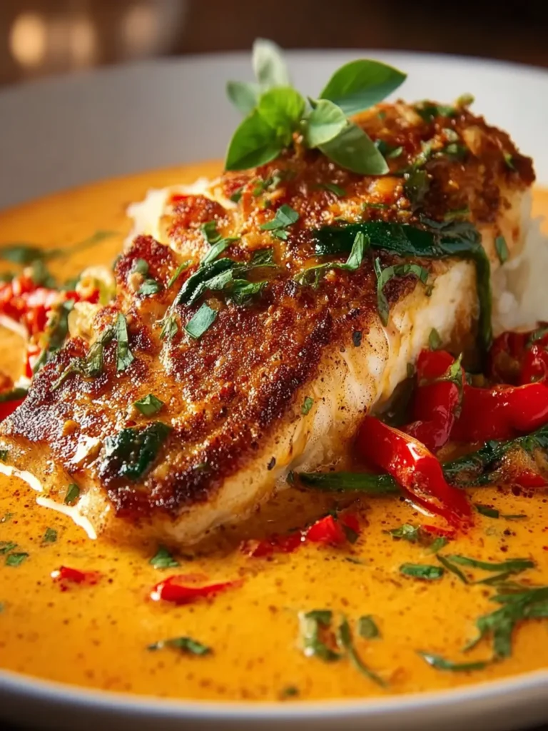 Red Snapper with Creamy Creole Sauce First Image