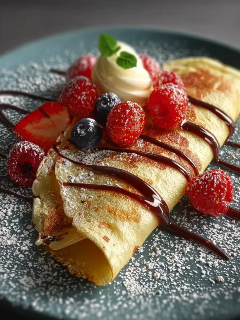 Quick and Easy Crepe in a Blender First Image
