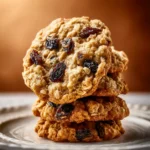 Soft & Chewy Oatmeal Raisin Cookies First Image