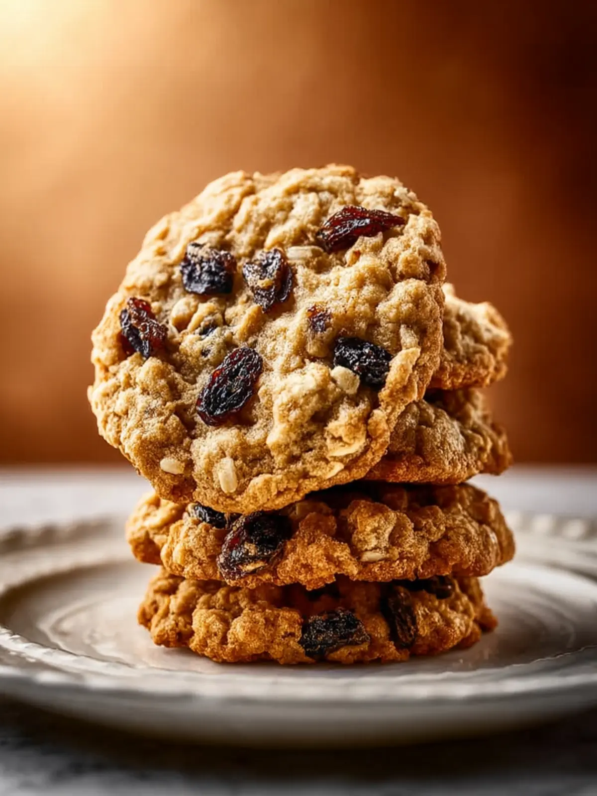 Soft Chewy Oatmeal Raisin Cookies: Irresistibly Homemade Delight