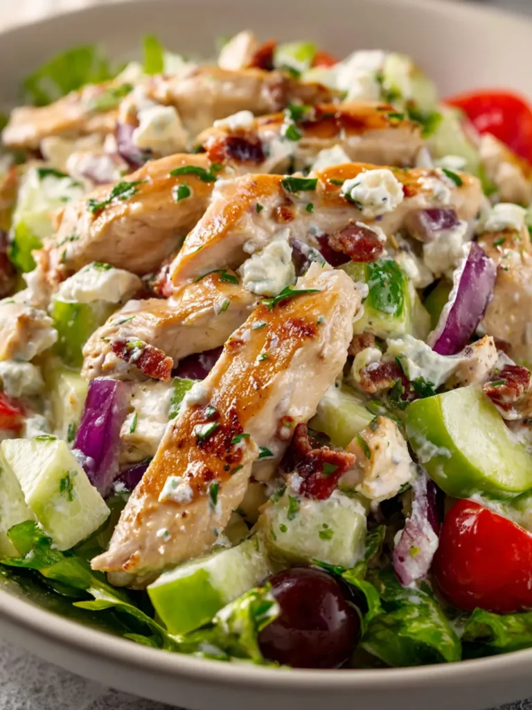 Healthy High Protein Chicken Salad First Image