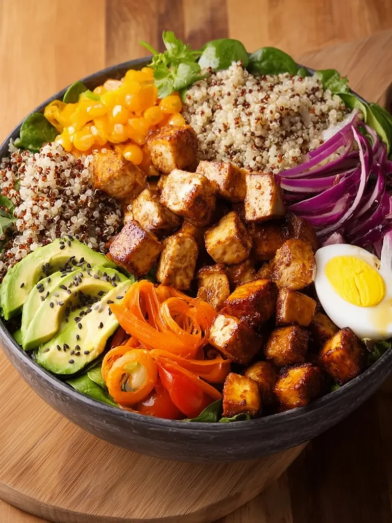 High Protein Buddha Bowl Recipe First Image