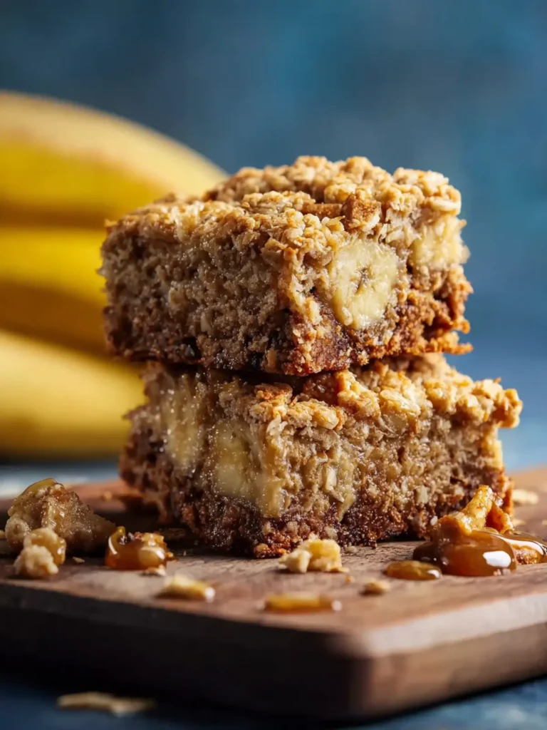 Irresistible Banana Oatmeal Bars First Image