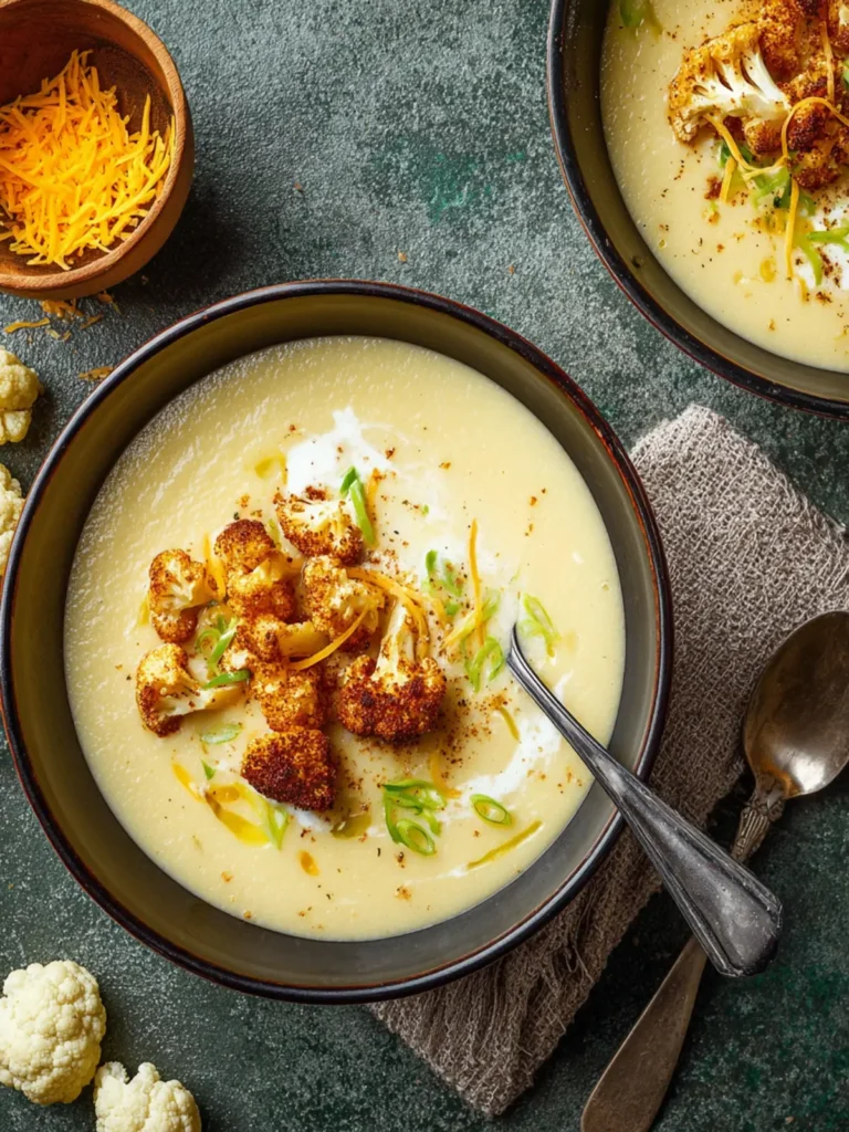Easy Cauliflower Leek Soup First Image