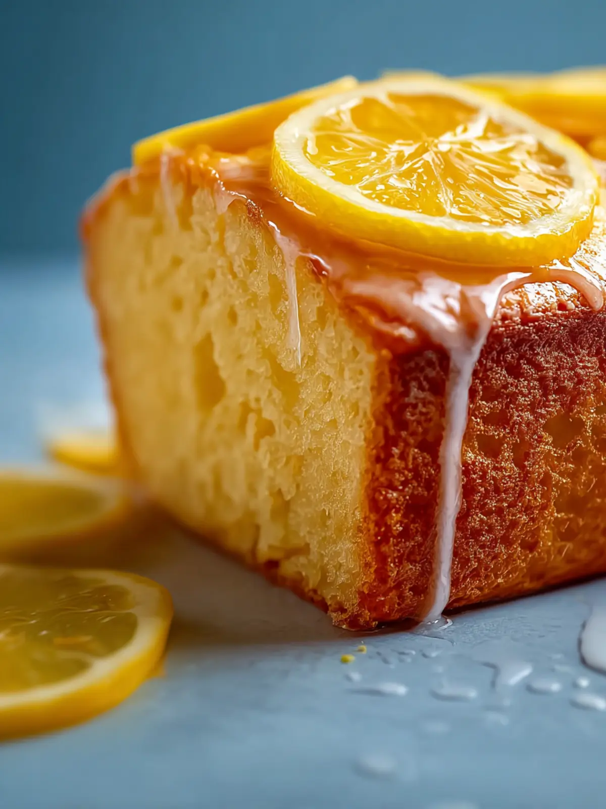 Tasty Sourdough Discard Lemon Loaf First Image