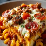 Crockpot Pizza Casserole First Image