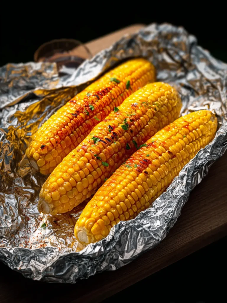 Easy Grilled Corn on the Cob in Foil Recipe First Image