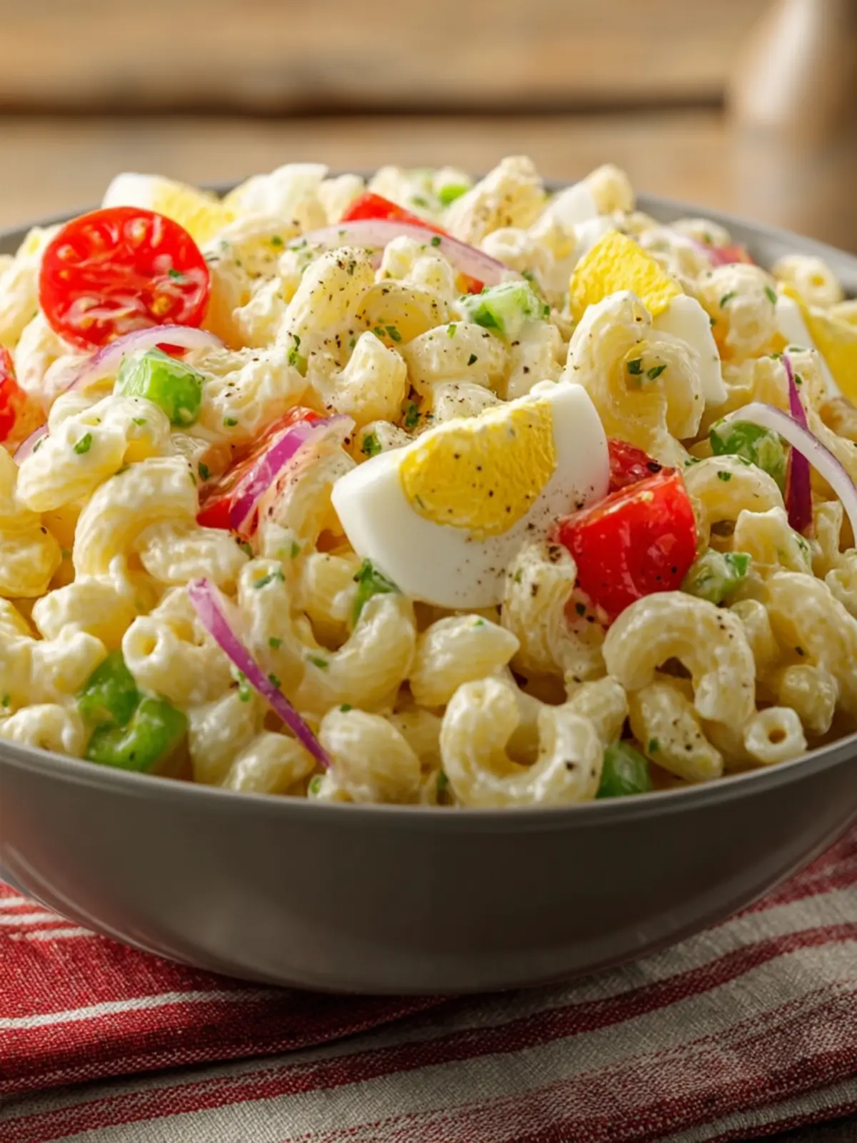 Creamy and Old Fashioned Classic Southern Macaroni Salad Bliss
