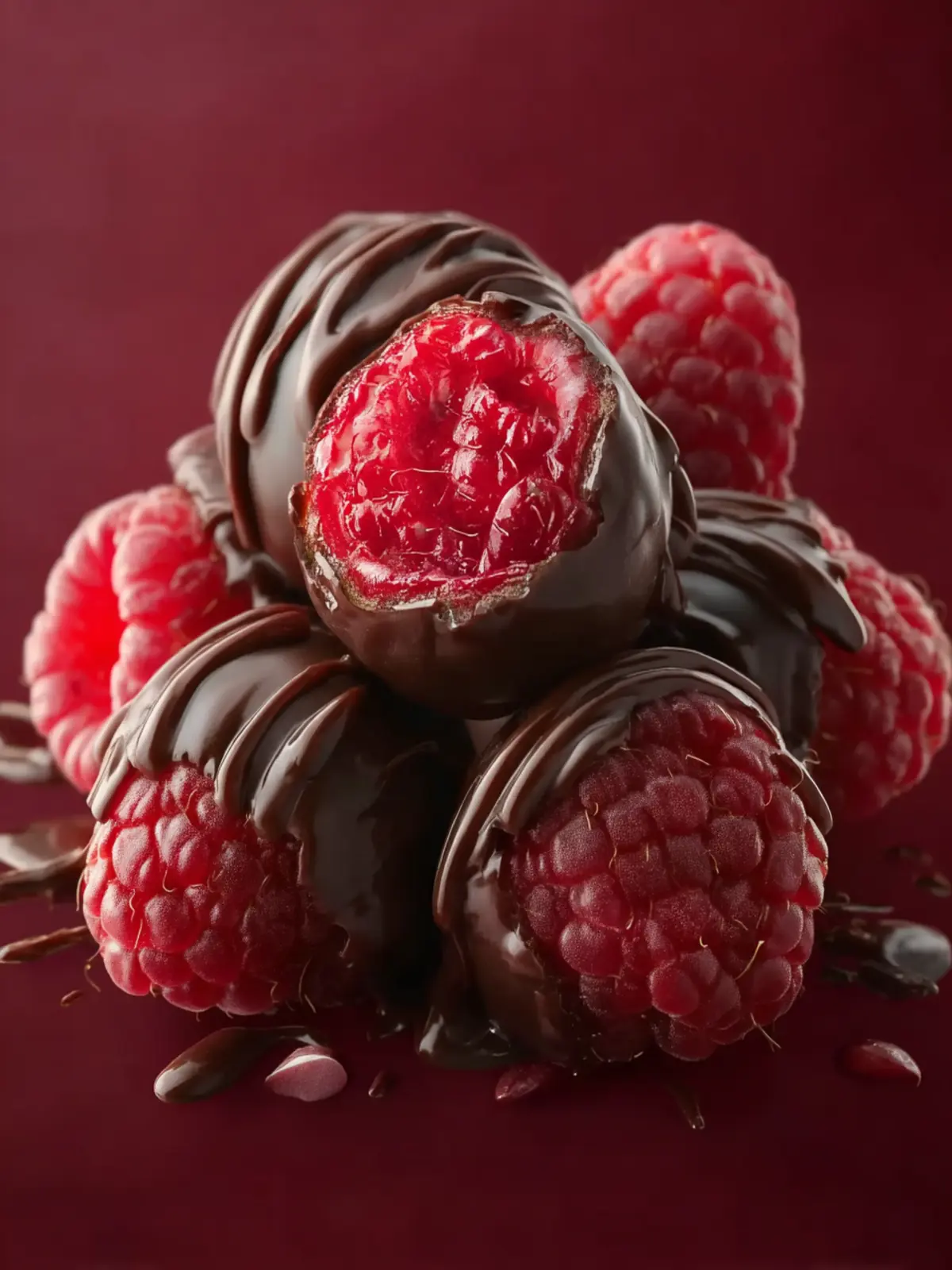 Chocolate Covered Raspberries First Image
